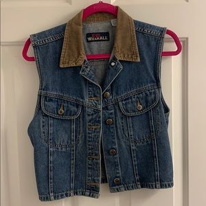 Denim vest